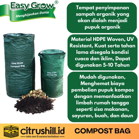 Citrushill ID - Compost Bag Pot Kompos