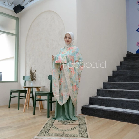 mocaca id - Mukena Dewasa 2 in 1 Jumbo Bahan Rayon Premium Import Kayana New Disa 2