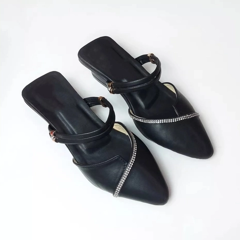 apaastore - Sepatu Sandal Wanita Dewasa Hak Rendah SF-0101