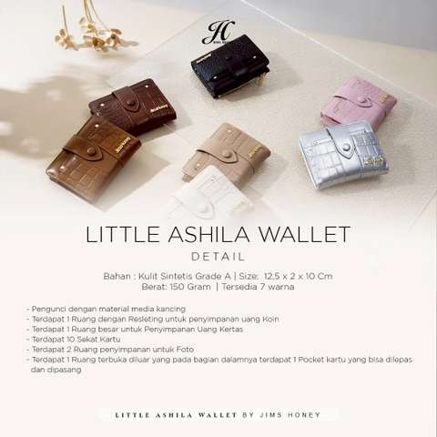 JIMSHONEY SUKABUMI - JIMSHONEY SUKABUMI - LITTLE ASHILA JH 2019 - DOMPET WANITA PENDEK