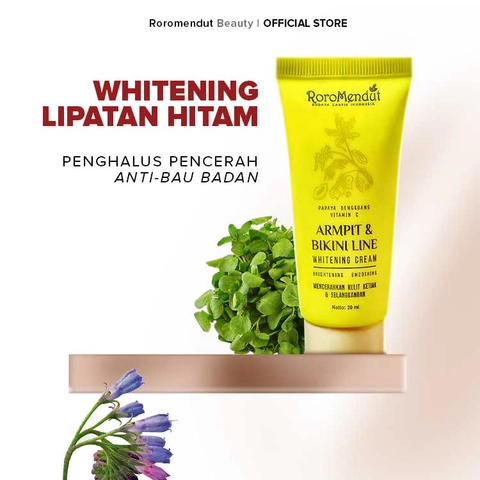 Roro Mendut Skincare - Krim Pemutih Ketiak dan Lipatan