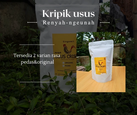 singemil - cemilan kripik usus crispy 100g