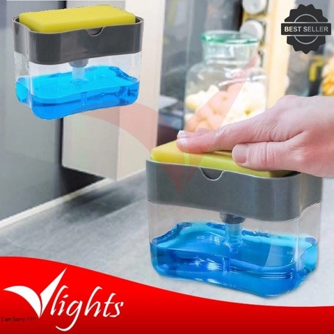 V Lights - Dispenser Sabun Cuci Piring free Busa Pembersih