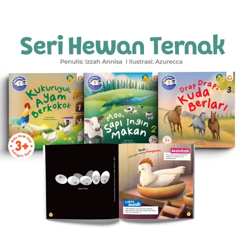 Gema Insani - 1 SET SERI HEWAN TERNAK