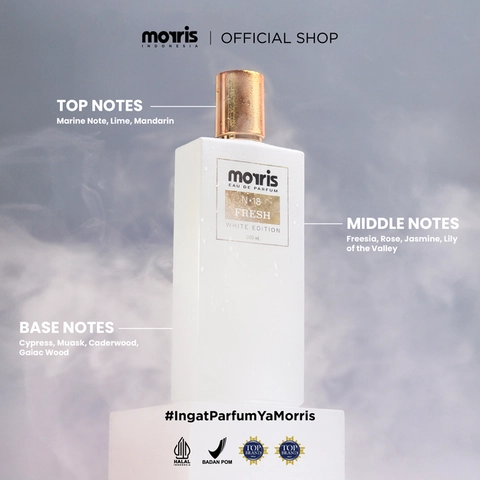Morris - Morris Eau De Parfum White Edition 100ml - Parfum Pria