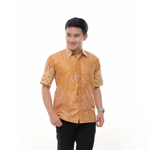 Batik Berjaya - Kemeja lengan pendek atau hem batik alkis