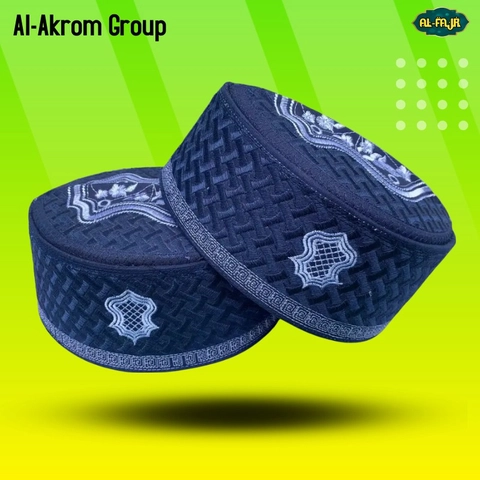 Al Akrom Group - Peci Haji Assagofah Biru