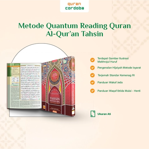 Cordoba - Cordoba - Al Quran Belajar Tahsin Super Mudah Metode QRQ A5 Quantum Reading Quran