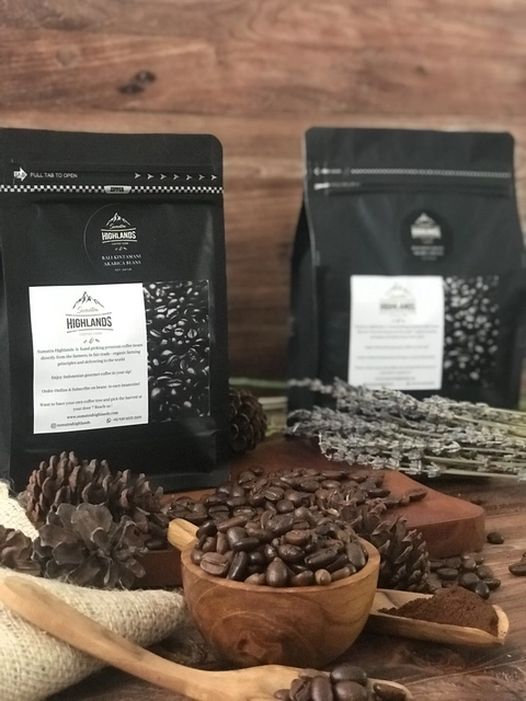 Sumatra Highlands - KOPI BUBUK BALI KINTAMANI ARABICA COFFEE BUBUK/BIJI 500 GR