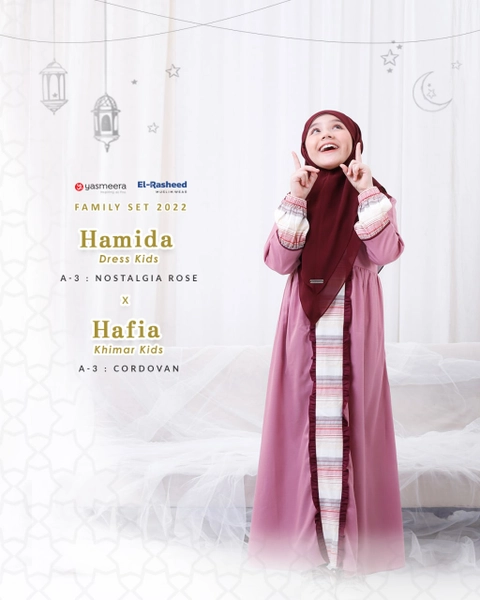 yasmeera Officlal - Baju Gamis Hamida Anak