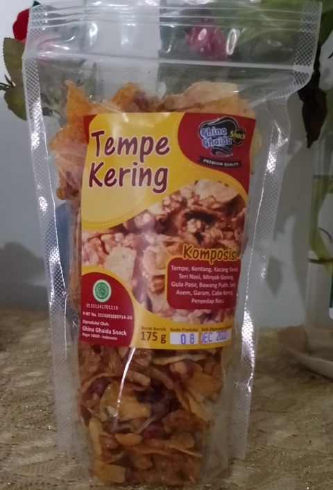 Ghina Ghaida Snack - Tempe Kering Std Pouch