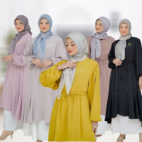 Dzeera - AURORA TUNIC MOM / tunik polos remaja
