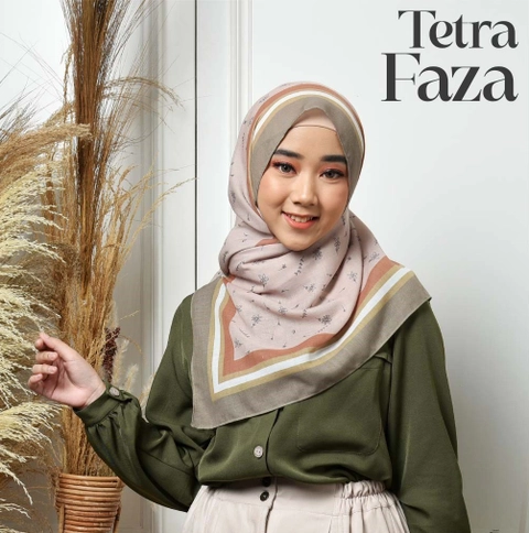 Dluha - Kerudung Segi Empat Tetra Faza AN2