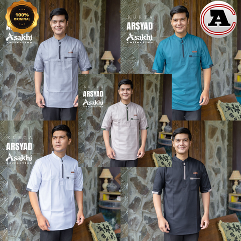 Koko asakhi collection - KOKO LENGAN PENDEK- KOKO ARSYAD ASHAKI