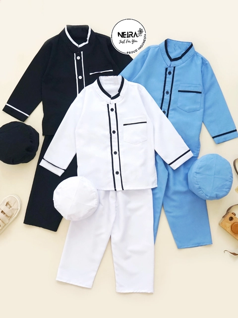 Neira - Setelan Manasik Haji Baju Muslim Anak
