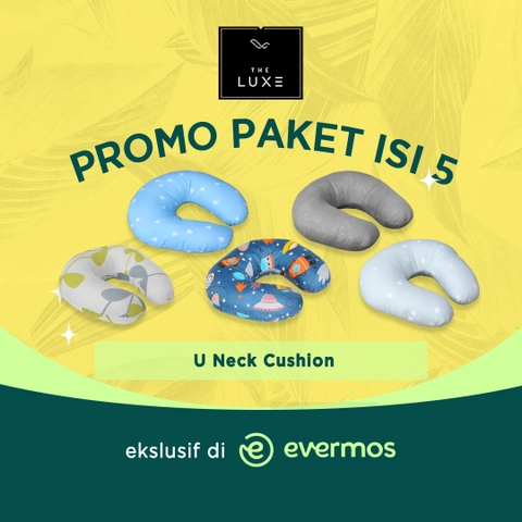 THE LUXE - The Luxe Paket Hemat U-neck isi 5