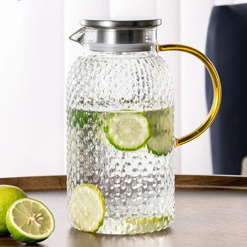 RUMAH RAYA - (PO) Teko Teh Kaca Tahan Panas Glass Pitcher - BR-11