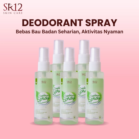 SR12 Indonesia - Bundling Deodorant Spray Reguler