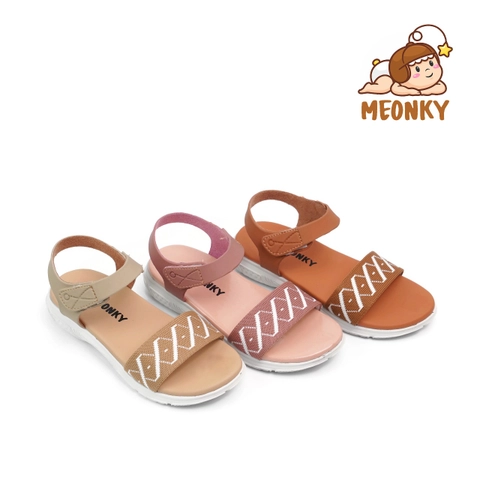 Sendal Anak Perempuan Sandal Anak Cewek Original Meonky SG - 04 Cocok Untuk Bermain Sekolah