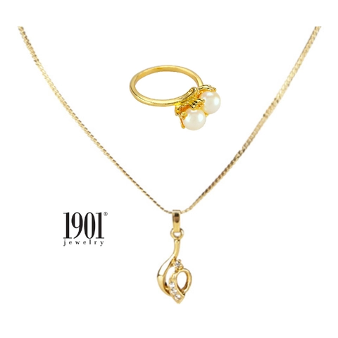 1901 Jewelry - 1901 Jewelry Kalung Lapis Gold 63 Buy 1 Get 1