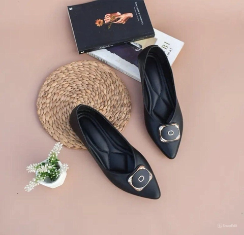 LUXIA - Bianca Sepatu Flatshoes Wanita FL-001