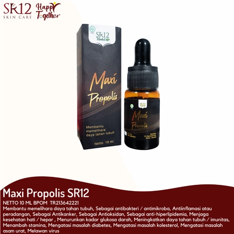 SR12 Propolis Meningkatkan Imun Tubuh Mengatasi Asam Urat Kolesterol Hipertensi Dan Diabetes