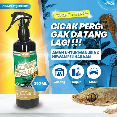 X-MOS Lizard Repellent - Pengusir Cicak Bahan Alami