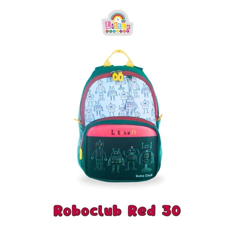 LITTLE NEOSACK - Little Neosack Tas Ransel mini TK/PAUD backpack mini - Tas anak ROBO CLUB LA95037