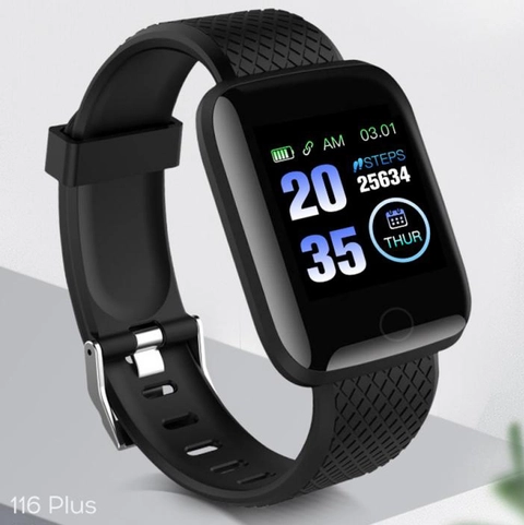 RAYATORY - Smartwatch Sport Tracker Bluetooth Heart Rate - 116 PLUS