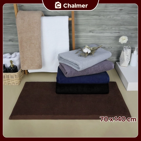 Chalmer - Handuk Mandi Hotel Chalmer 70 x 140 cm Handuk Hotel Premium Tebal