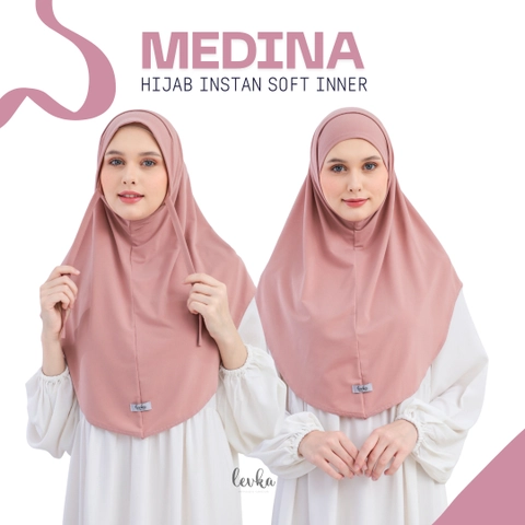 Leika - LEIKAHIJAB- MEDINA HIJAB INSTAN SOFT INNER SIZE L