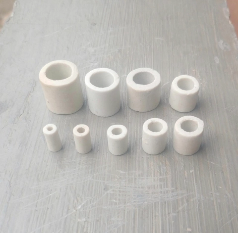 Sparepart Industri - Tubing Keramik Satu Lubang PT100 Termokopel Heating Element Insulation