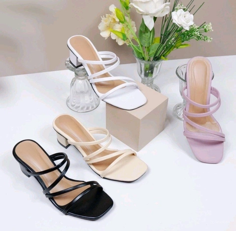 LUXIA - Novia Sandal Hels Wanita 5 Cm HL-002