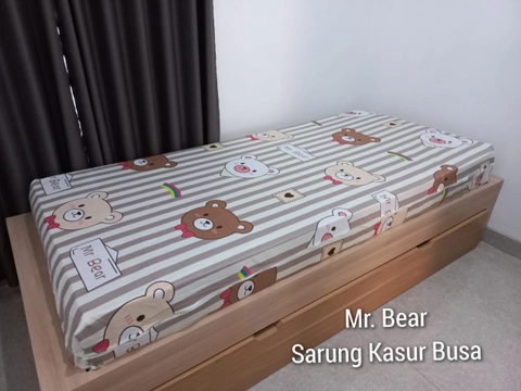 MNAIMA - Sarung Kasur Mr Bear
