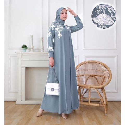 Ladily Apparel - Gamis Ceruty Wardah (24 pcs)