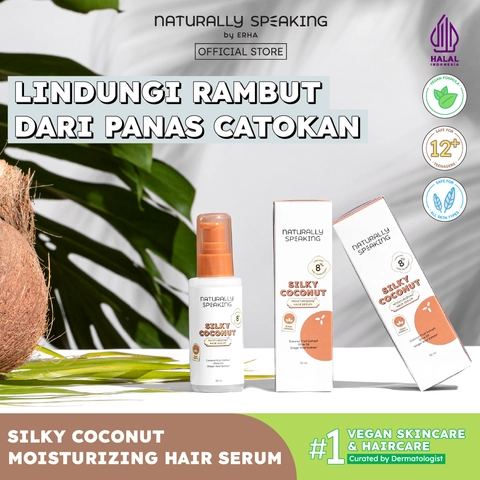 Naturally Speaking By Erha - Silky Coconut Moisturizing Hair Serum