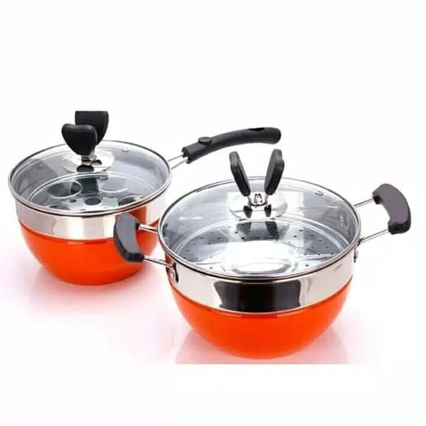 Toko Mawar - Panci Set Orange