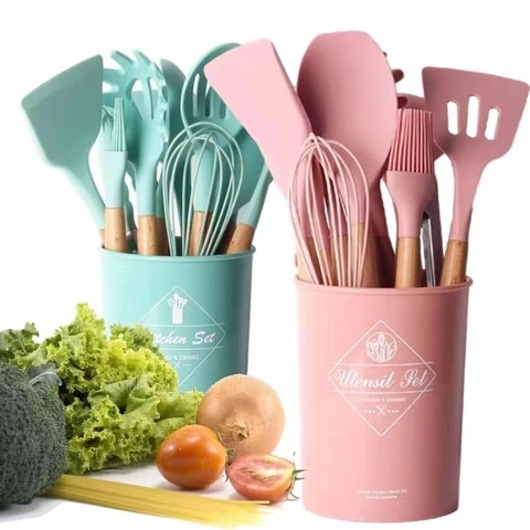 Toko Mawar - Spatula Silicon 12pcs