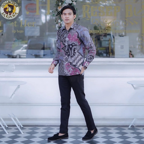 COLLECTION SARJANA - BATIK PRIA LENGAN PANJANG - MURAH & BERSAHABT