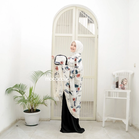 mocaca id - Mukena Dewasa 2 in 1 Jumbo Bahan Rayon Premium Import Kayana Disa 2 mocaca