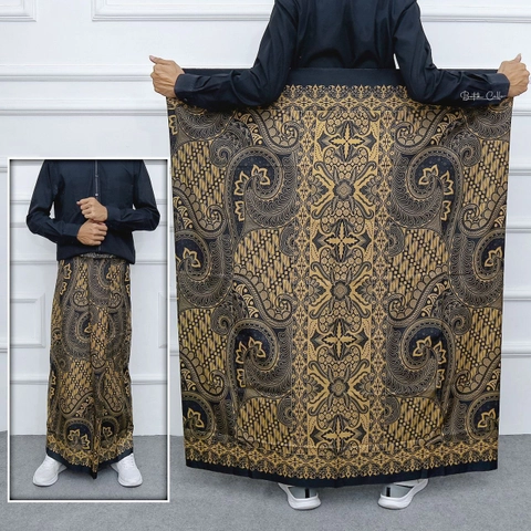Batik Alfin - Sarung batik pria dewasa motif sultan bagus banget