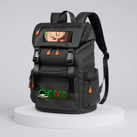 Catenzo Group - Catenzo - CUT 024 Anime Zoro Tas Sekolah Anak Laki-Laki Casual Kasual Ransel Kantong Ori Original Pr