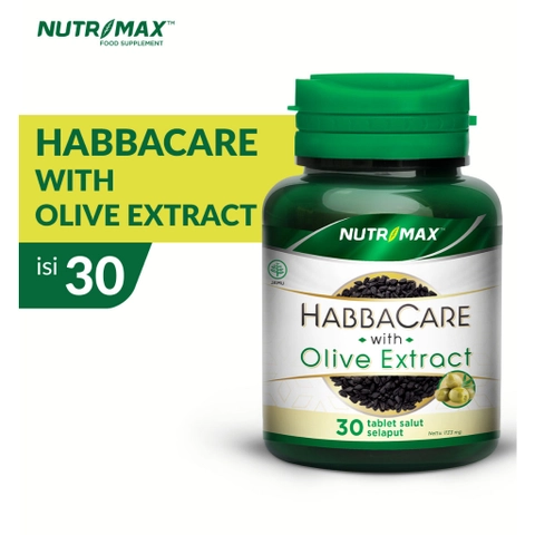 Nutrimax - Nutrimax Habbacare With Olive Extract Membantu Memelihara Daya Tahan Tubuh
