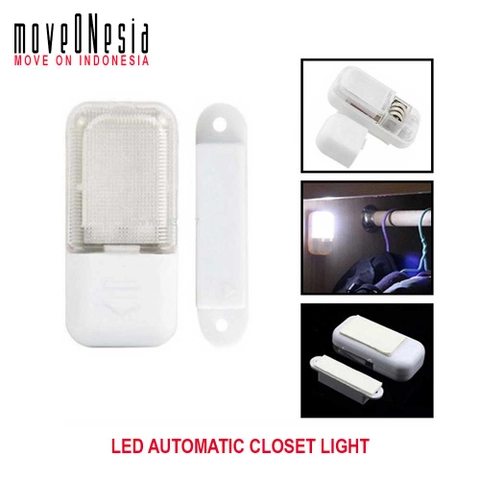 Moveonesia - Lampu Lemari LED Automatic Closet Light