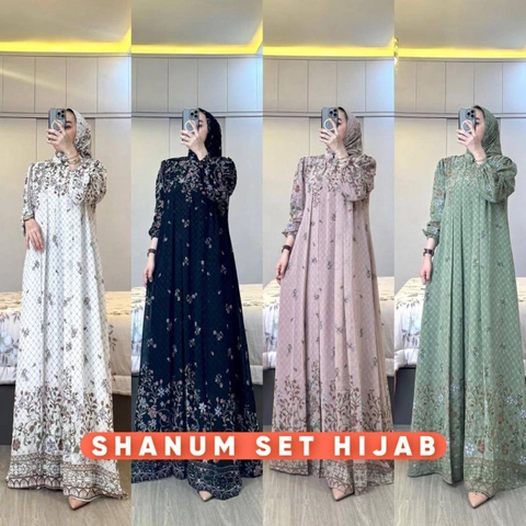 Khisna collection - New set hijab shanum best seller dan kekinian