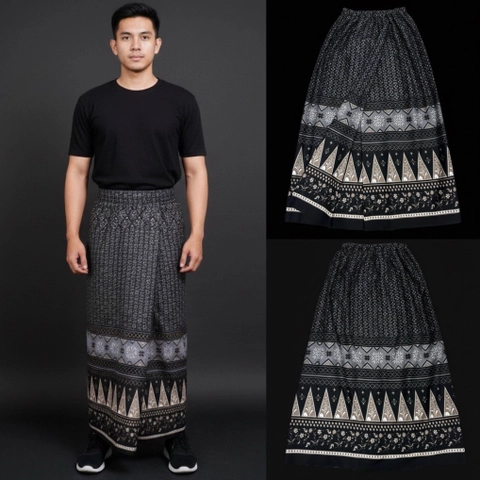 Kois Batik - Sarung instan pria dan wanita motif pasung tumpal