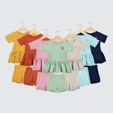 Kiddiposh - Pakaian Set Anak Peplum Set by Lala Koala