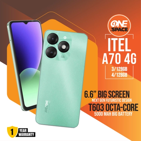 One Space - HP iTel A70 3/128 4/128 4/256 GB