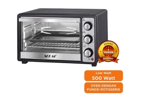 Mumtazqu Store - Oven Listrik Low Watt Kapasitas 26L