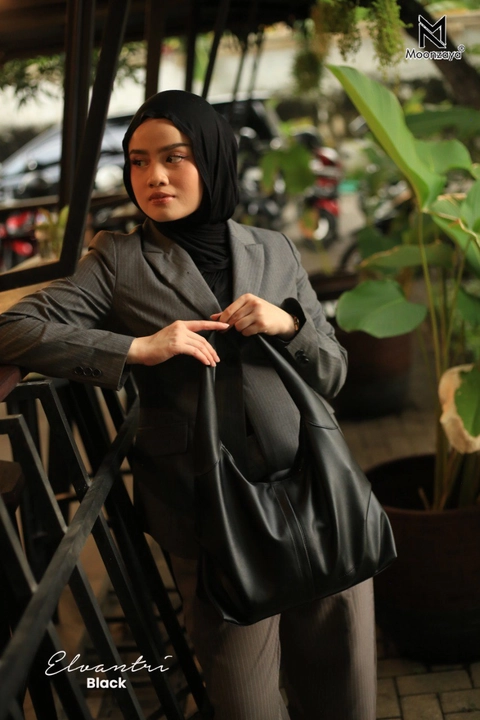Moonzaya - ELVANTRI BAG BY MOONZAYA TAS TOTEBAG WANITA TAS HOBO WANITA